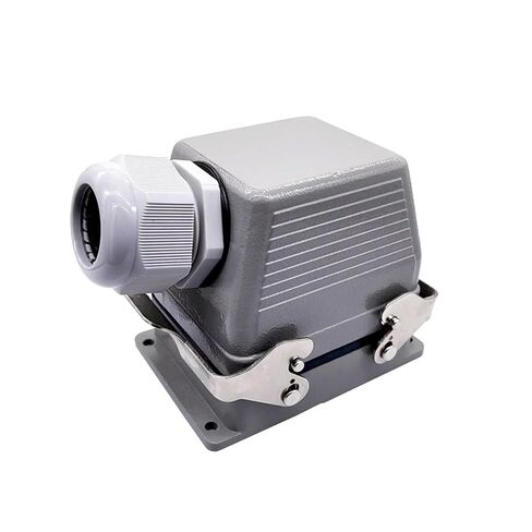 Heavy Duty Connectors HDC-HE-032-1/2 F/M 32pin 16A Industrial Rectangular Aviation Connector Plug Screw Connection(Hdc-he-032-2) in Saudi Arabia