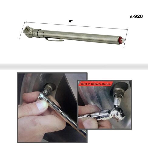 (S-920) Pencil Tire Pressure Gauge with Tread Depth Gauge in Kuwait