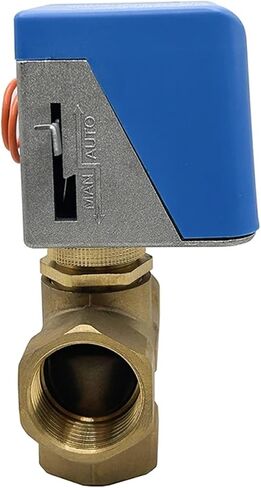 3/4 Inch & 1 Inch 3-Way Brass Motorized Globe Valve AC220V Electric Shut-off Valve for HVAC & Water Control(1inch) in Kuwait