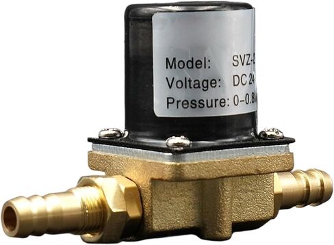 1PCS SVZ-2.5 Solenoid Valve 220v 36v 24v Orifice Plate 2.5mm Two-Position Two-Way Valve VZCT Argon arc Welding Machine(SVZ-2.5-L,6MM Hose_AC220V) in Kuwait