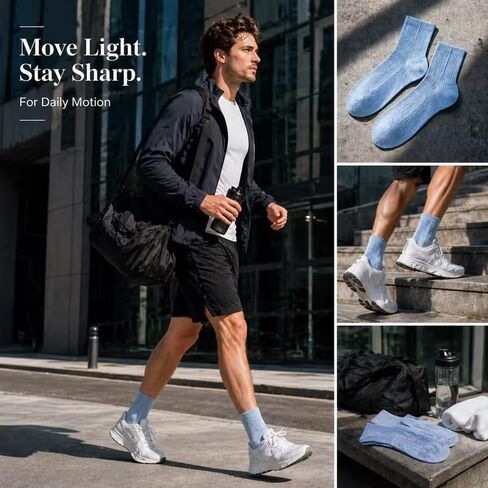 2 Pairs Men's Thin Cotton Ankle Socks 3282 in Kuwait