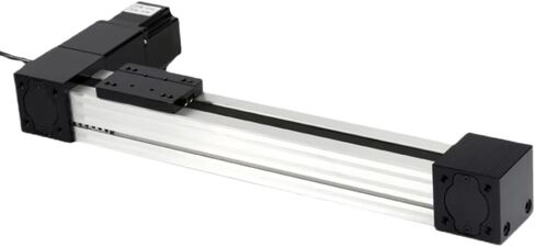 Synchronous Belt Axis Linear Guide Shaft Actuator Module Position Slide Table Rail Motion with 57 Stepper Motor(with Motor only,600mm Stroke) in Kuwait