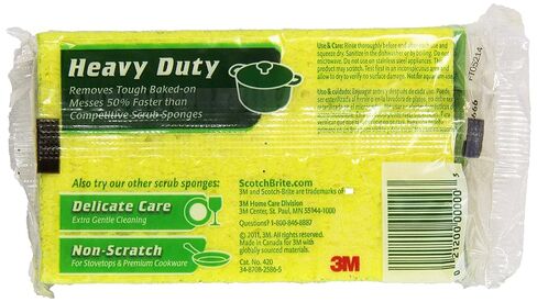 Scotch-Brite Heavy Duty Scrub Sponge, 1 ct in Kuwait
