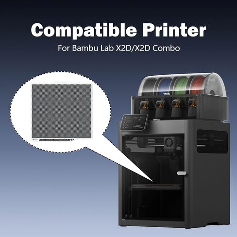 أداة تشفير الرؤية لمجموعة X2D/X2D Combo، معايرة عالية الدقة، معايرة لمدة 5 دقائق أقل من 50 ميكرومتر، أداة دقة موحدة لملحقات الطابعة ثلاثية الأبعاد Bambu Lab X2D Combo in Kuwait