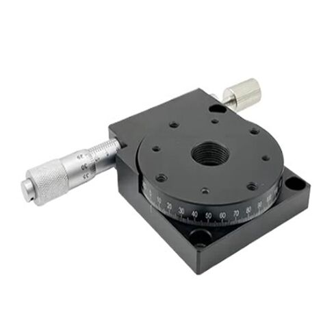 R-axis Rotary Slide Table with Manual Adjustment of Platform Angle and Displacement Featuring an Indexing Plate LSD-SP-6010R (Load Capacity 10 Kg) in Kuwait