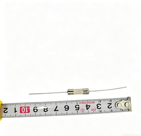 T12A، 12A 250V Fuse، 12A Fuse، Slow-Blow Fuse - 5x20mm جسم سيراميك الرصاص مع دبوس (20 قطعة) in Kuwait