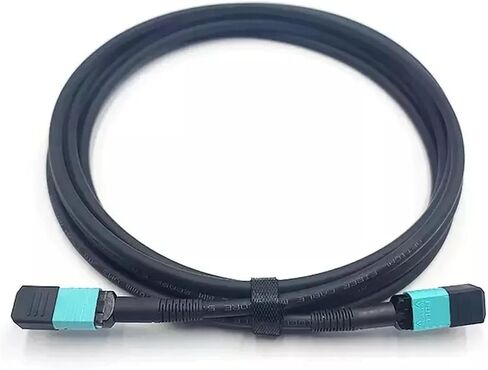 Optical Fiber Jumper OM4 MPO 12C TPU UPC multimode 12 core(450 Rice Double end Male Head B) in Saudi Arabia