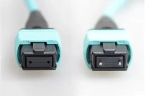 Optical Fiber Jumper OM4 MPO 12C TPU UPC multimode 12 core(450 Rice Double end Male Head B) in Saudi Arabia