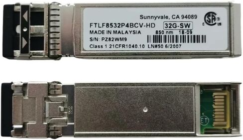 FTLF8532P4BCV-HD 32G SW 850nm SFP +/32GB الألياف التبديل/5562178-A E590 E790 G200 G400 G600 G800 F600 F900 SFP in Kuwait