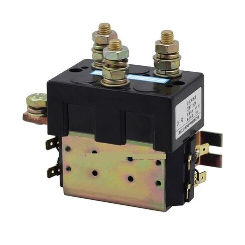 CZWT100A ZJWT100A DC Contactor Relay 12V 24V 36V 48V 60V للسيارات الكهربائية توجيه وعكس محرك DC (جهد القولون 72VDC) in Kuwait