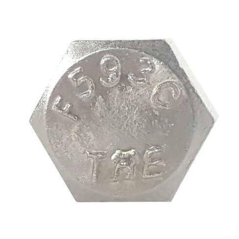 مسامير لولبية بغطاء رأس سداسي 1/4-20 × 3/4 بوصة، محرك سداسي خارجي، فولاذ مقاوم للصدأ 18-8، خيط كامل، لمسة نهائية لامعة، نقطة مسطحة، الكمية 50 بواسطة Fastenere in Kuwait