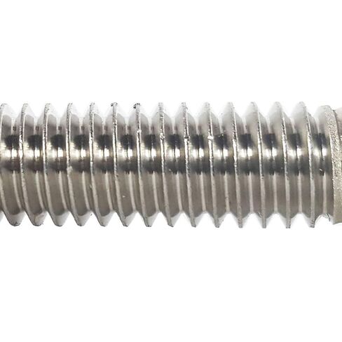 مسامير لولبية بغطاء رأس سداسي 1/4-20 × 3/4 بوصة، محرك سداسي خارجي، فولاذ مقاوم للصدأ 18-8، خيط كامل، لمسة نهائية لامعة، نقطة مسطحة، الكمية 50 بواسطة Fastenere in Kuwait