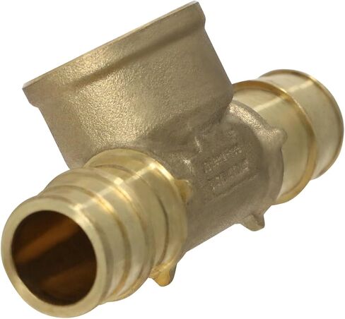 تي شيرت XFITTING Pex A 3/4 x Pex A 3/4 بوصة x 3/4 أنثى NPT، تي شيرت Pex A أنثى NPT، 29-6-4=2XX، قطعتان in Kuwait