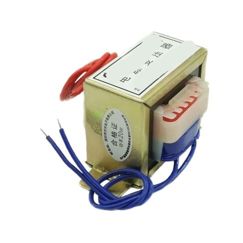 EI57-20W محول 20W/VA 220V إلى 6V جهد ​​مزدوج (مخرج 3 أسلاك) مصدر طاقة تيار متردد in Kuwait
