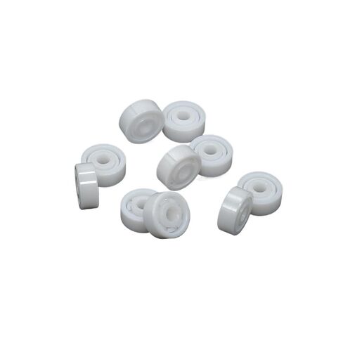 4 قطعة تحمل السيراميك الكامل لصيد الأسماك بكرة 3X10X4mm ABEC-9 623CE كامل السيراميك زركونيا تحمل كرة أخدود عميقة تحمل SMR103 in Kuwait