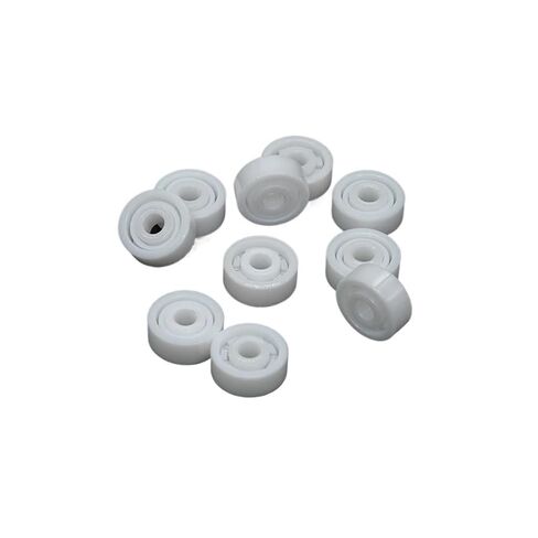 4 قطعة تحمل السيراميك الكامل لصيد الأسماك بكرة 3X10X4mm ABEC-9 623CE كامل السيراميك زركونيا تحمل كرة أخدود عميقة تحمل SMR103 in Kuwait