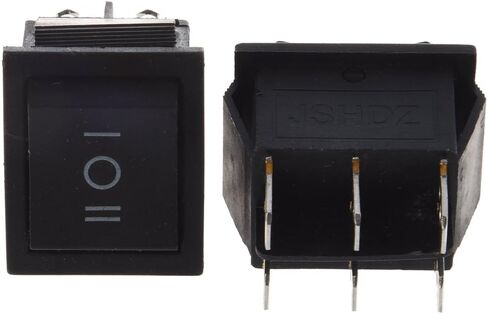 2 قطعة 6 دبوس DPDT ON-OFF-ON 3 موقف المفاجئة في الروك التبديل 15A/250 فولت 20A/125 فولت التيار المتناوب بينغ in Kuwait