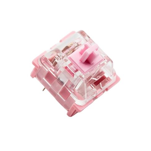 مفاتيح Zkeebs KTT Rose Linear 63.5g Spring 3 Pin للوحات المفاتيح الميكانيكية المخصصة (KTT Rose، 110 مفاتيح) in Kuwait