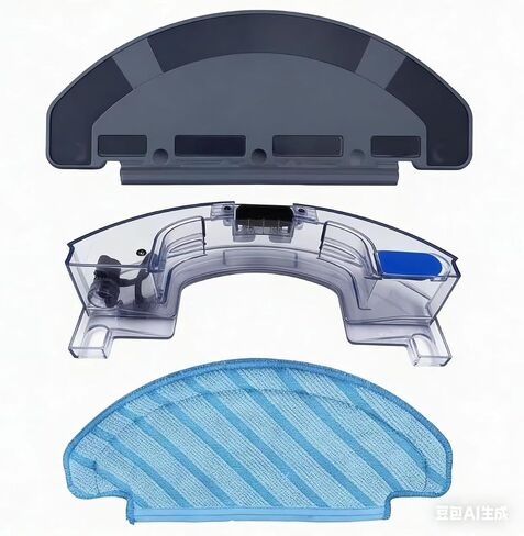 OYSTERBOY Water Tank Mopping Rank with Cloth Compatible with Ecovacs Deebot Ozmo T8, T8 AIVI, T8 Max, DX93, DDX96, N8 Pro in Kuwait