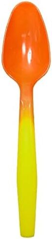 Color Changing Reusable Spoons, Pack of 25, Assorted Colors, BPA Free, USA Packed reacts to cold food temperatures and changes color -yogurt, ice cream, gelato, cold drinks in Kuwait