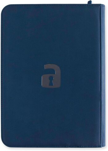 Vault X 9 Pocket Exo-Tec Zip Binder Blue + 400 Penny Sleeves Gift Bundle in Kuwait