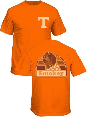 تي شيرت رجالي من New World Graphics Tennessee Vols ذو أكمام قصيرة باللون البرتقالي على الوجهين in Kuwait