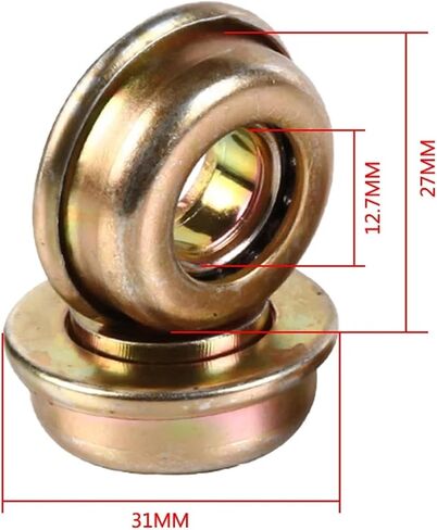 5Pcs Fork Bearing 12.7 * 27 * 31mm Wheelchair Accessories Bowl Bearings in Kuwait