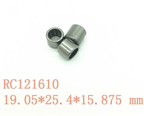 Axk RC121610 Inch Size One Way Drawn Cup Needle Bearing 19.05x25.4x15.875mm (2 Pcs) for Cam Clutches and Back Stops in Kuwait