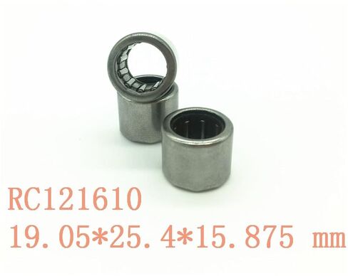 Axk RC121610 Inch Size One Way Drawn Cup Needle Bearing 19.05x25.4x15.875mm (2 Pcs) for Cam Clutches and Back Stops in Kuwait