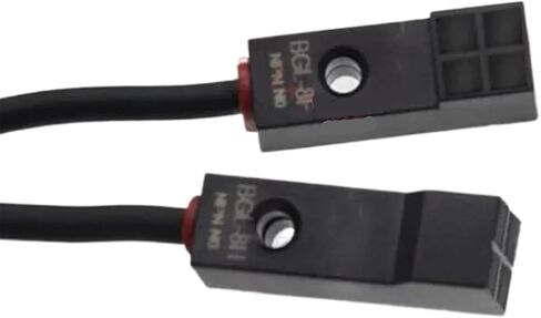 2 قطعة مفتاح القرب الصغير مستشعر معدني مربع BGL-8F 8H الاستشعار الأمامي الاستشعار العلوي NPN مفتوح عادة (Bgl-8h Npn) in Kuwait