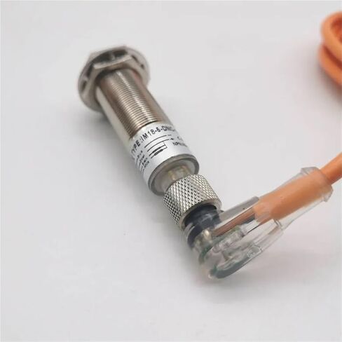 Inductive Proximity Sensors M18 NPN NO/NC/NO+NC with Bend Connector 5mm Distance Flush Type Proximity Sensor Switch(NPN NO) in Kuwait