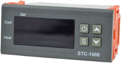 جهاز التحكم في درجة الحرارة متعدد الأغراض + مستشعر 2 مرحل ترموستات Stc-1000 220 فولت in Kuwait
