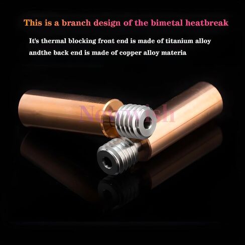 Ender 3 CR-10 Bi-Metal Heatbreak,Ender 3 V2 Upgrade All Metal BiMetal Heatbreak for Ender 3/V2/Pro/Ender 5/Plus/CR10/10S/S4/S5/CR10/V2/V3/Neptune 3 Pro/Plus/Max/Neptune 4/4 Pro Hotend.(1PC) in Kuwait