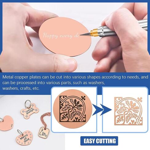 T2 Copper Round Plate is Suitable for DIY Handicraft Building Decoration Machinery,Thickness 0.3mm,0.3×20mm in Kuwait