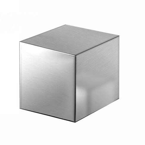 304 Stainless Steel Cube - Polished Solid Square Block Paperweight Base (20mm to 55mm) - Durable & Erosion-Resistant(30x30x30mm) in Kuwait