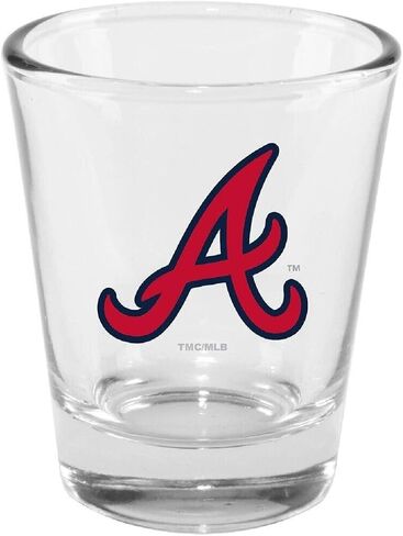 HUNTER Atlanta Braves 2 Oz Shot Glass in Kuwait