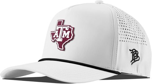 Branded Bills Texas A&M Outline Curved 5 Panel Rope Hat for Men Adjustable Snapback Baseball Cap in Kuwait