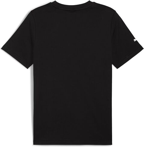 Puma Men's Scuderia Ferrari Graphic T-Shirt, Big Shield Tonal Puma Black SS25, Large in Kuwait