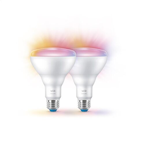 WiZ Connected 65W BR30 LED Smart Light Bulbs - 4 Pack - Connects to Your Wi-Fi - E26 Smart Bulb - Control with Voice or App + Activate with Motion - Matter Compatible in Kuwait