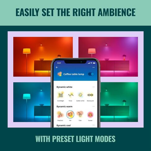 WiZ Connected 65W BR30 LED Smart Light Bulbs - 4 Pack - Connects to Your Wi-Fi - E26 Smart Bulb - Control with Voice or App + Activate with Motion - Matter Compatible in Kuwait