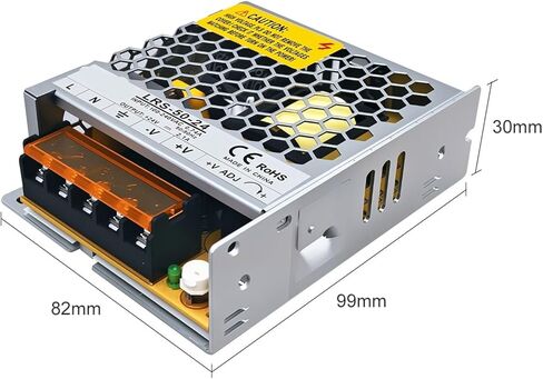 50W AC-DC SMPS Single Output Switching Power Supply Input 110-240V Output 5V 12V 15V 24V 36V 48V Adjustable for LED(36V_50 W) in Kuwait
