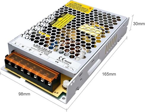 150W AC-DC SMPS Single Output Switching Power Supply Input 110-240V Output 5V 12V 15V 24V 36V 48V Adjustable for LED(5V_150W) in Kuwait