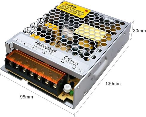 100W AC-DC SMPS Single Output Switching Power Supply Input 110-240V Output 5V 12V 15V 24V 36V 48V Adjustable for LED(48V_100 W) in Kuwait
