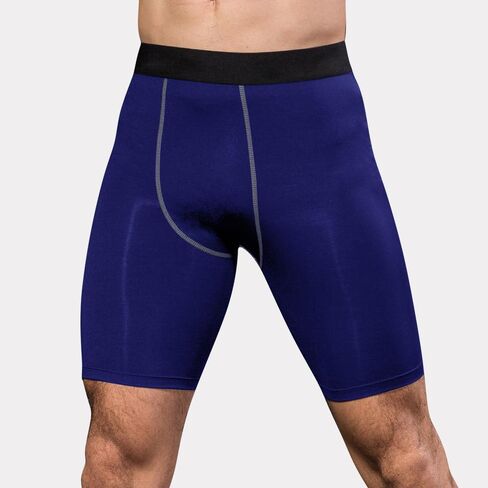 Mens Compression Shorts Spandex Shorts Performance Sport Athletic Underwear Workout Running Base Layer in Kuwait