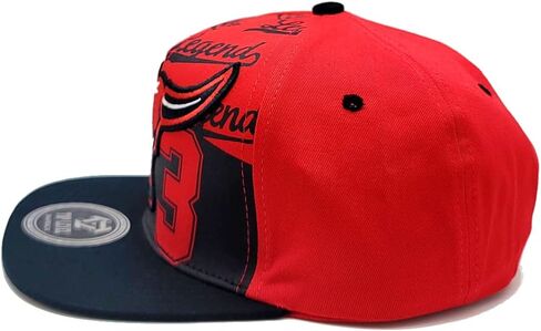Legend 23 New Leader Top Level Greatest Longhorn Stacked Red Black Era Snapback Hat in Kuwait