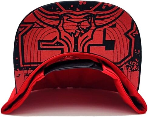Legend 23 New Leader Top Level Greatest Longhorn Stacked Red Black Era Snapback Hat in Kuwait