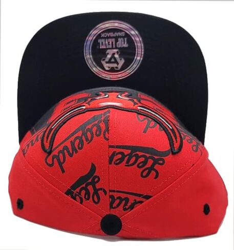 Legend 23 New Leader Top Level Greatest Longhorn Stacked Red Black Era Snapback Hat in Kuwait
