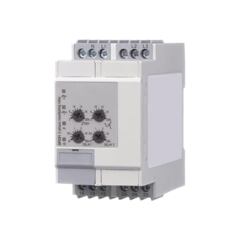 مرحل مراقبة الجهد ثلاثي الطور DPC01DM48 DIN Rail مع تأخير من 0.1 إلى 30 ثانية لحماية تسلسل الطور in Kuwait