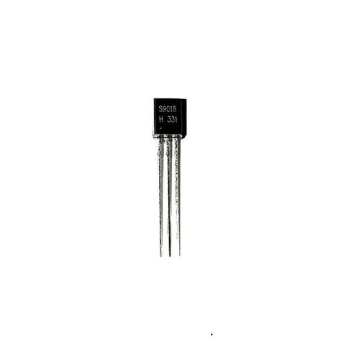 Generic 10pcs/Lot RF Transistor NPN 15V 50mA 1 1GHz 400mW Through Hole TO-92-3 S9018 in Kuwait
