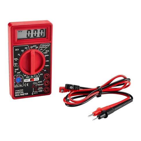 7 Function Digital Multimeter for Precise Electronic Measurements Tests Digital Amp OHM Volt Meter ACDC Voltmeter in Kuwait